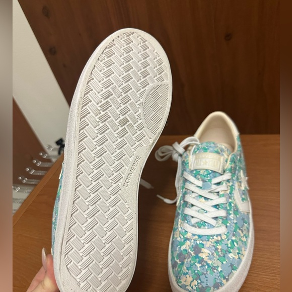 NWT Converse Breakpoint Ox Floral Cyan Blue White Womens Shoes Sneakers Size 7 - Picture 7 of 7